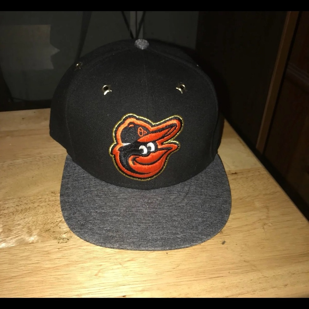 Orioles New Era Fitted Hat Size 7-5/8
